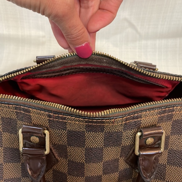 Louis Vuitton Speedy 25 Damier Ebene Handbag - Picture 15 of 16